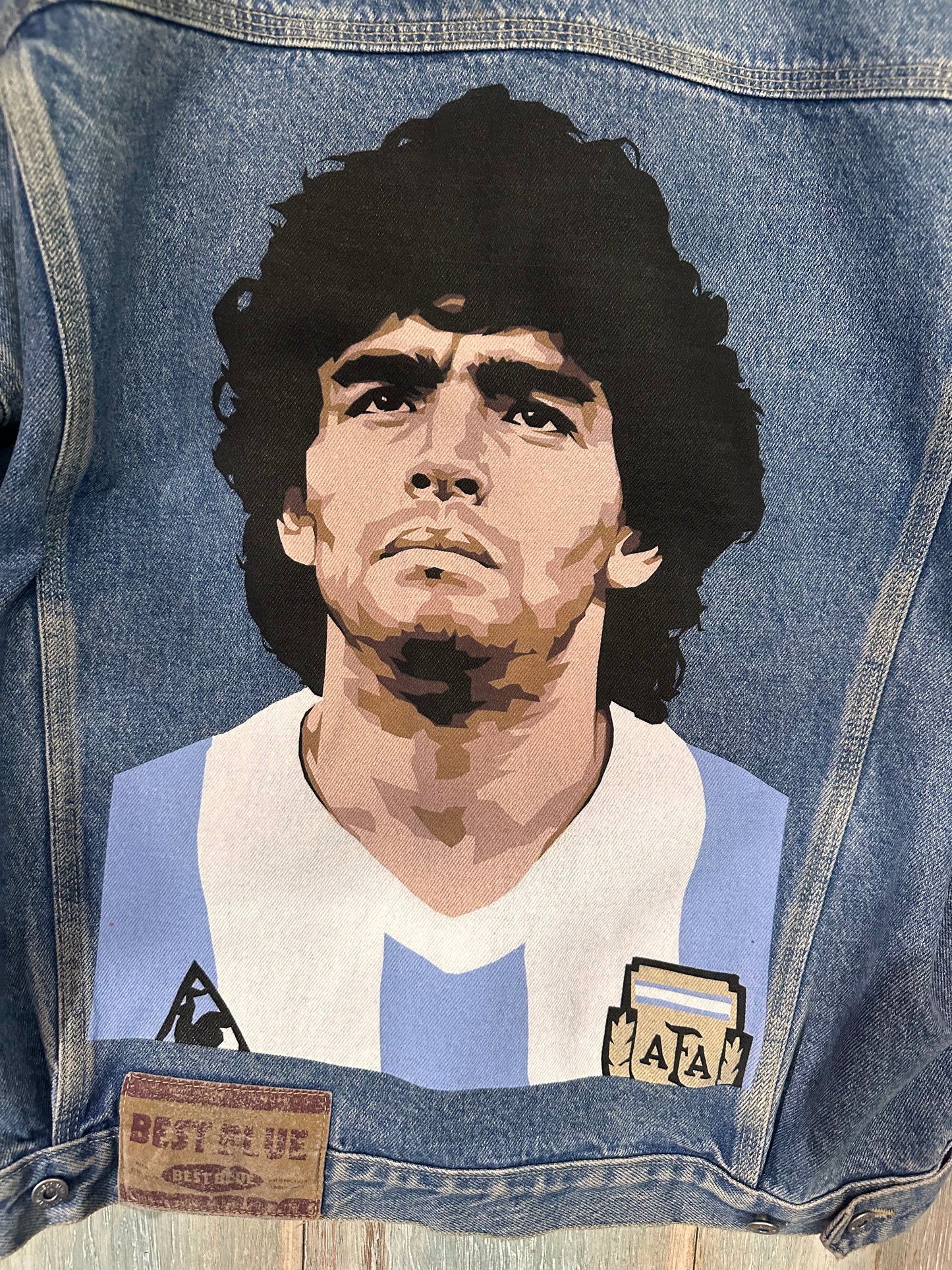 Giubbino di Jeans Maradona
