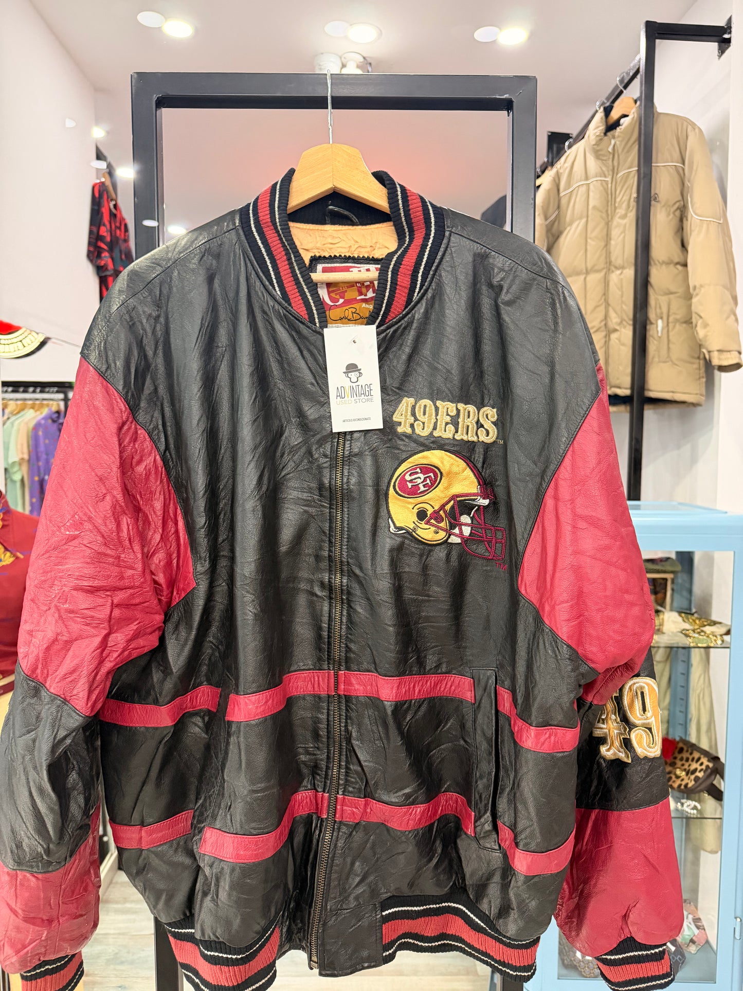 Bomber in Pelle 49Ers